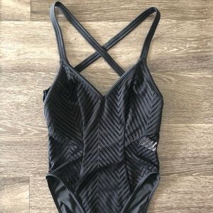 One-Piece Crossback Swimsuit